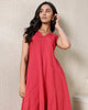 Basic V-Neck Kurta Set with Pants