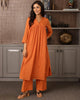 Mulmul Muse: Graceful A-Line Ensemble