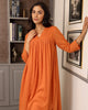 Mulmul Muse: Graceful A-Line Ensemble