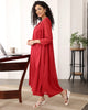 Mulmul Muse: Graceful A-Line Ensemble