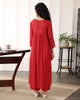Mulmul Muse: Graceful A-Line Ensemble
