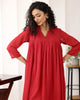Mulmul Muse: Graceful A-Line Ensemble