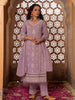 Embroidered & Lace Detailed Kurta with Pant & Embroidered dupatta Luxury