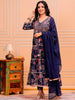 Embroidered & Printed Kurta with pant & dupatta luxury premium