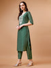 Hand Beads Embroidered Kurta with pant & Dupatta