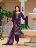 Hand Embroidered Kurta with pant & Embroidered Cut work Organza Dupatta