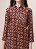 Modern Elegance: Maroon Printed Co-Ord Set by LYKCON