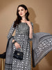 Embroidered & Printed Nyra Cut Kurta with pant & Dupatta