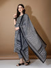 Embroidered & Printed Nyra Cut Kurta with pant & Dupatta