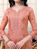 Pakistani Embroidered Kurta with Embroidered pant & Embroidered Dupatta Premium Luxury