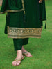 Anarkali Embroidered kurta with pant & Dupatta