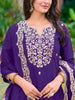 Embroidered kurta with pant & Embroidered Dupatta