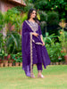 Embroidered kurta with pant & Embroidered Dupatta