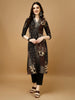 LYKCON Timeless Black Embroidered Rayon Kurta Ensemble