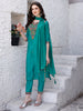 Embroidered Kurta with Pant & Dupatta