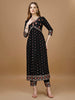 Alia Cut Mirror embroidered Kurta with embroidered Pant & Dupatta