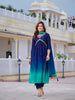 Alia Cut Embroidered Silk Blend Kurta with pant & Dupatta