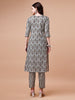 Printed Cotton Kurta with pant & dupatta