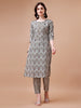 Printed Cotton Kurta with pant & dupatta