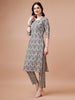 Printed Cotton Kurta with pant & dupatta