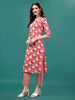 Floral printed Casual Wear Kurta with pant & dupatta