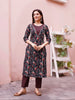 Floral Printed Kurta with pant & dupatta