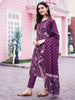 Floral Printed Kurta with pant & dupatta