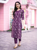 Floral Printed Kurta with pant & dupatta