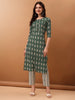 Ethnic Motifs Printed Kurta with Pant & dupatta