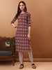 Ethnic Motifs Printed Kurta with Pant & dupatta