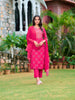 Printed rayon kurta with pant & Printed dupatta