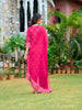 Printed rayon kurta with pant & Printed dupatta