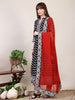 Khari Printed Anarkali Flared Kurta with Pant & Dupatta