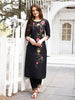 Floral Embroidered Kurta with pant & Premium Organza Embroidered Dupatta Luxury