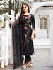 Floral Embroidered Kurta with pant & Premium Organza Embroidered Dupatta Luxury