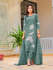 Embroidered Kurta with pant & Embroidered Dupatta