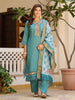 Embroidered Kurta with pant & Embroidered Dupatta