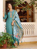 Embroidered Kurta with pant & Embroidered Dupatta