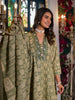 Embroidered & Printed Flared Kurta with pant & dupatta