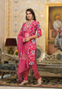 Applique Embroidered & Floral Printed Kurta with Pant & Printed Dupatta