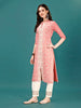 Lucknowi Embroidered Pure Cotton Mal Kurta with Designer Pant