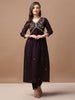 Alia Cut Hand Embroidered Kurta with Pant & dupatta premium