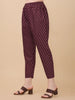 Elegant Maroon Printed Kurta with Pant & Dupatta Set by LYKCON – Ideal for Festivals & Casual Wear