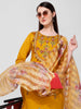 Hand Embroidered Kurta with Pant and Organza Dupatta set