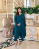 Graceful Elegance: Rayon Kurta Pant Dupatta Set with Lace Details – Lykcon