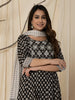 Printed Cotton Anarkali Kurta with pant & Dupatta