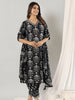 Printed Cotton Straight Kurta with pant & Dupatta