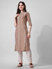 Elegant White Ethnic Motifs Kurta Pant Set in Rayon