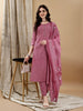 LYKCON Women's Pink Ethnic Cotton Kurta with Pant & Dupatta – A Blend of Comfort & Style